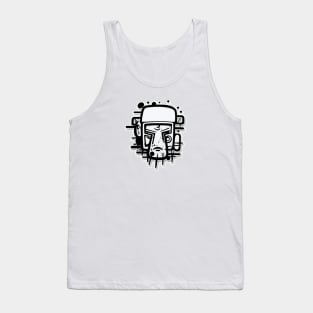 Graffiti portrait Tank Top